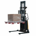 Vestil SL-118-AA Adjustable Stacker W/Powered Lift 118 In - Ace Tool Group - Vestil