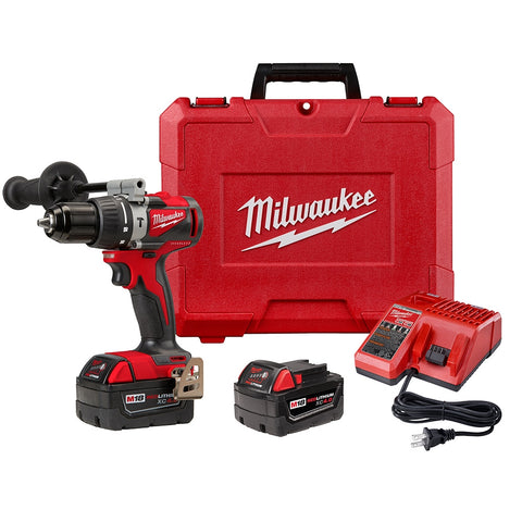Milwaukee 2902-22 M18 1/2 in. Hammer Drill Kit - Ace Tool Group - Milwaukee