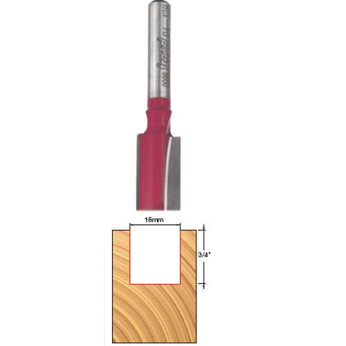 Freud Tools 18 (Dia.) Double Flute Straight Bit - Ace Tool Group - Freud