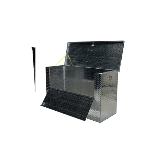 Vestil Aluminum Tool Box-Fork Pockets 30 X 60 - Ace Tool Group - Vestil