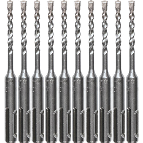 Makita B-60866 3/16 x 4 in. SDS Plus Bit 2 Cutter 10pk - Ace Tool Group - Makita