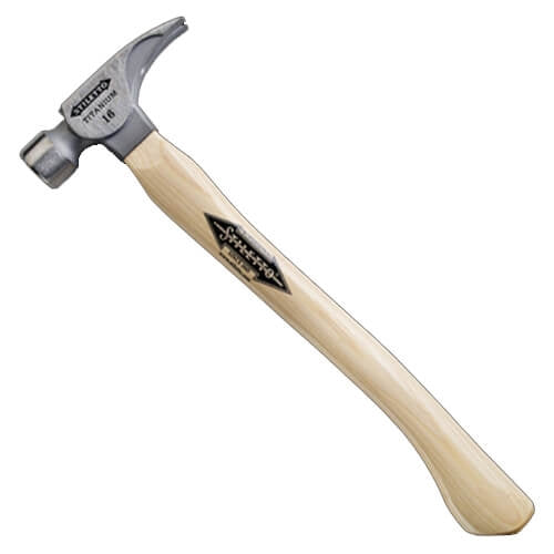 Stiletto TI16MC 16oz Titanium Milled Face, 18" Curved Hickory Handle