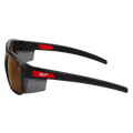 Milwaukee 48-73-2516 Full Frame Safety Glasses with Removable Side Shields – Brown Anti-Scratch Lenses - Ace Tool Group - Milwaukee