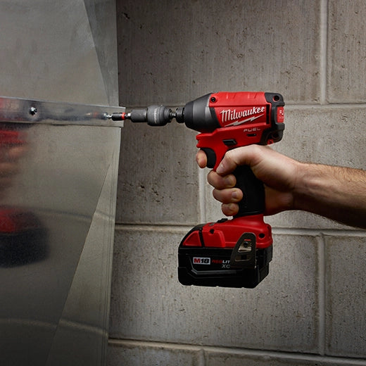Milwaukee 49-66-4712 SHOCKWAVE Impact Duty 1/4" Insert Magnetic Nut Driver BULK 10 - Ace Tool Group - Milwaukee