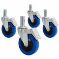 MetalTech I-C4CAS4 4 Inch Casters with Lock (4-Pack) - Ace Tool Group - Metaltech