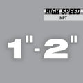 Milwaukee 48-36-1204 1" - 2" Universal Pipe Threading Dies High Speed NPT - Ace Tool Group - Milwaukee