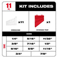 Milwaukee 45-96-9411 11/32 in. SAE Combo Wrench - Ace Tool Group - Milwaukee