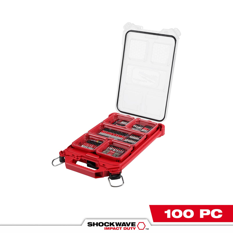 Milwaukee 48-32-4082 100 Pc. Shockwave PACKOUT  Kit