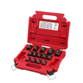 Milwaukee 49-66-7013 14PCSHOCKWAVE Impact Duty 1/2" Drive Metric Standard 6 Point Socket Set - Ace Tool Group - Milwaukee