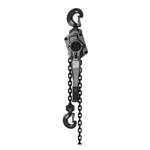 JET 287802 JLP-A 3T Lever Hoist, 15 ft. Lift and Shipyard Hooks - Ace Tool Group - JET