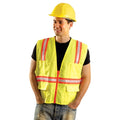 Occunomix LUX-XTRANS Classic Solid Two-Tone Safety Vest - Ace Tool Group - Occunomix