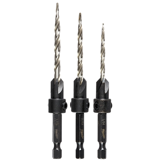 Milwaukee 48-13-5003 4 Pc Countersink Drill Bit Set - Ace Tool Group - Milwaukee
