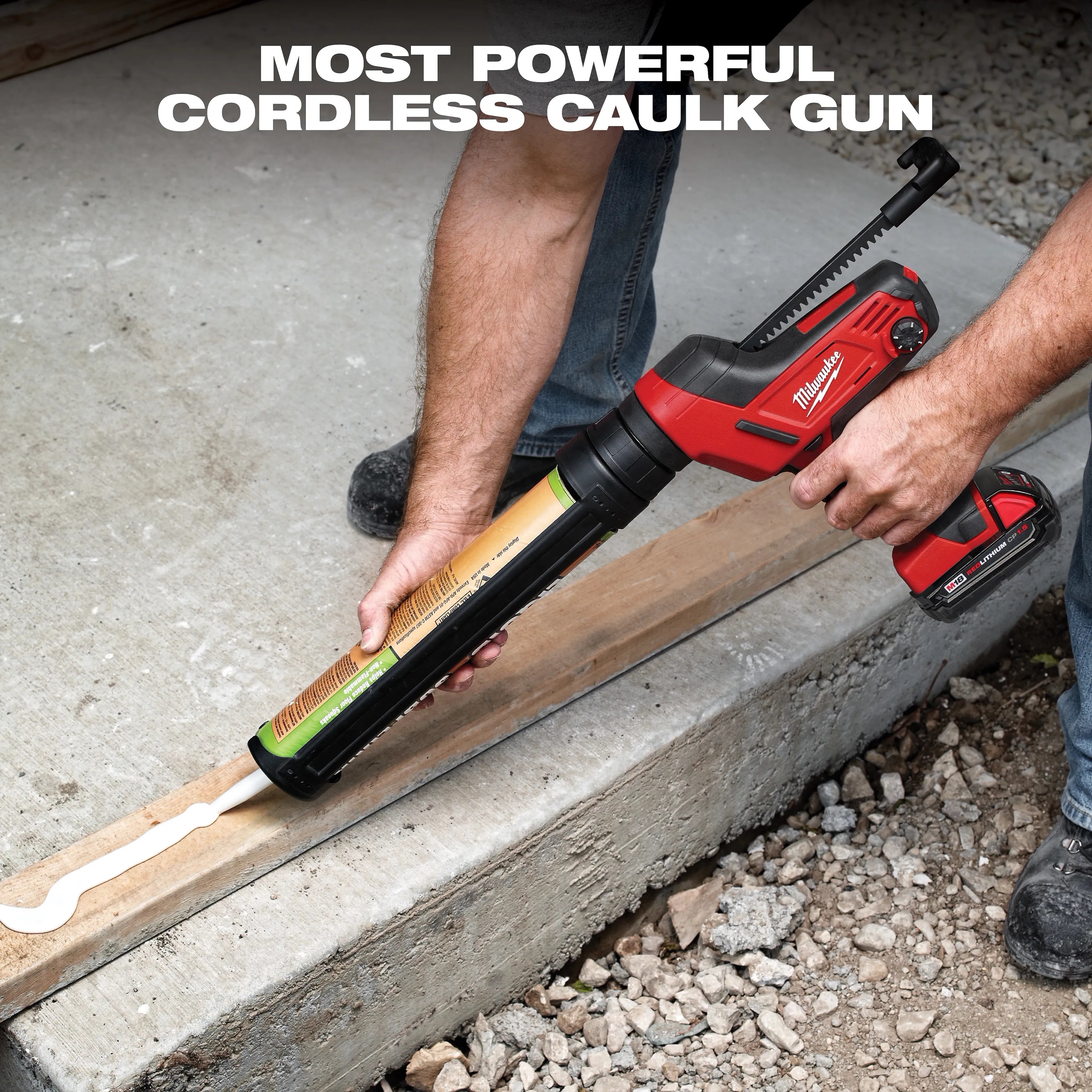 Milwaukee 2642-21CT M18 SAUSAGE CAULK GUN COMPACT KIT - Ace Tool Group - Milwaukee