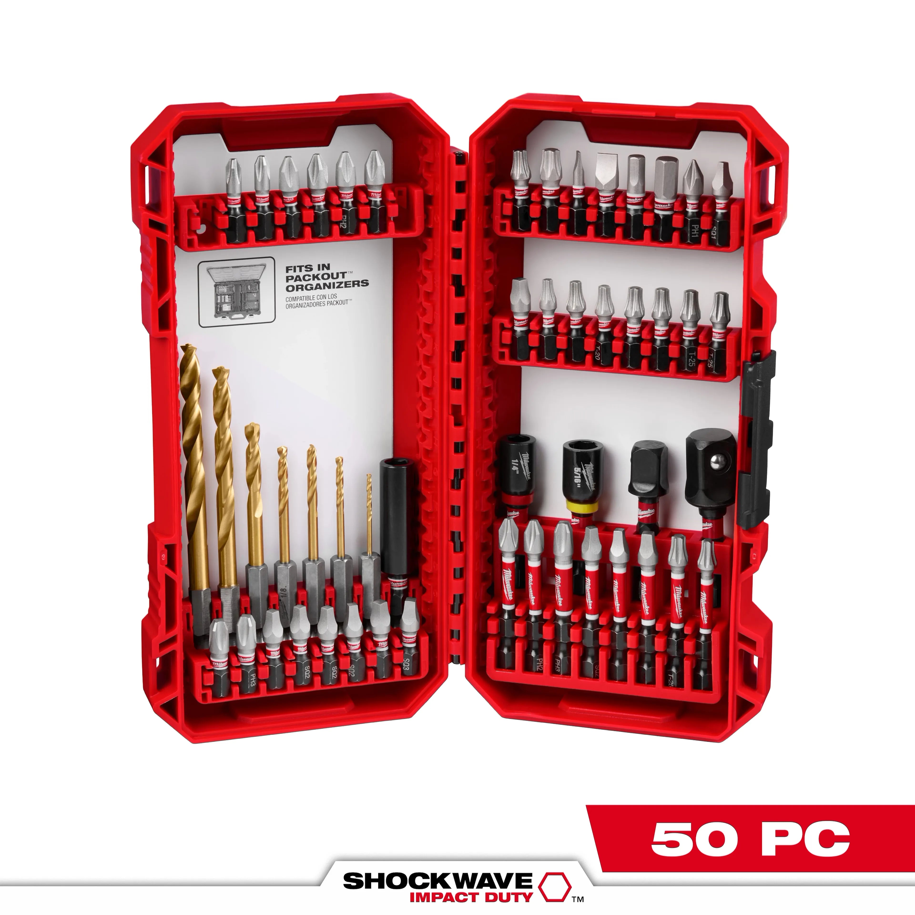 Milwaukee 48-32-4013 Shockwave Impact Driver Bit Set - Ace Tool Group - Milwaukee