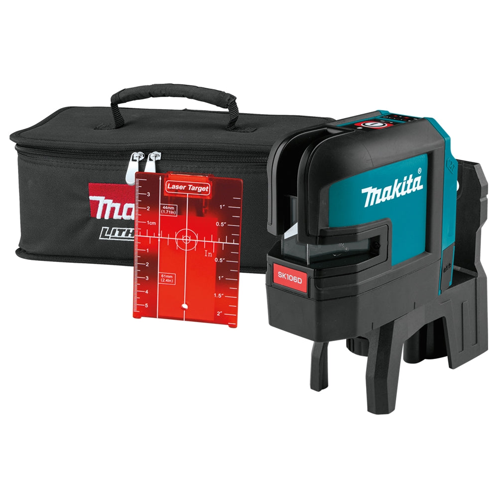 Makita SK106DZ 12V Red Cross-Line Beam Laser - Ace Tool Group - Makita