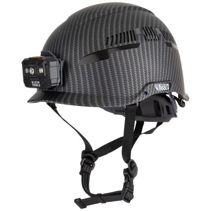 Klein 60517 Safety Helmet, Class C, Headlamp