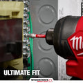 Milwaukee 48-32-4195 SHOCKWAVE 3-1/2 in. Impact Square Recess #2 Power Bits 25PK - Ace Tool Group - Milwaukee