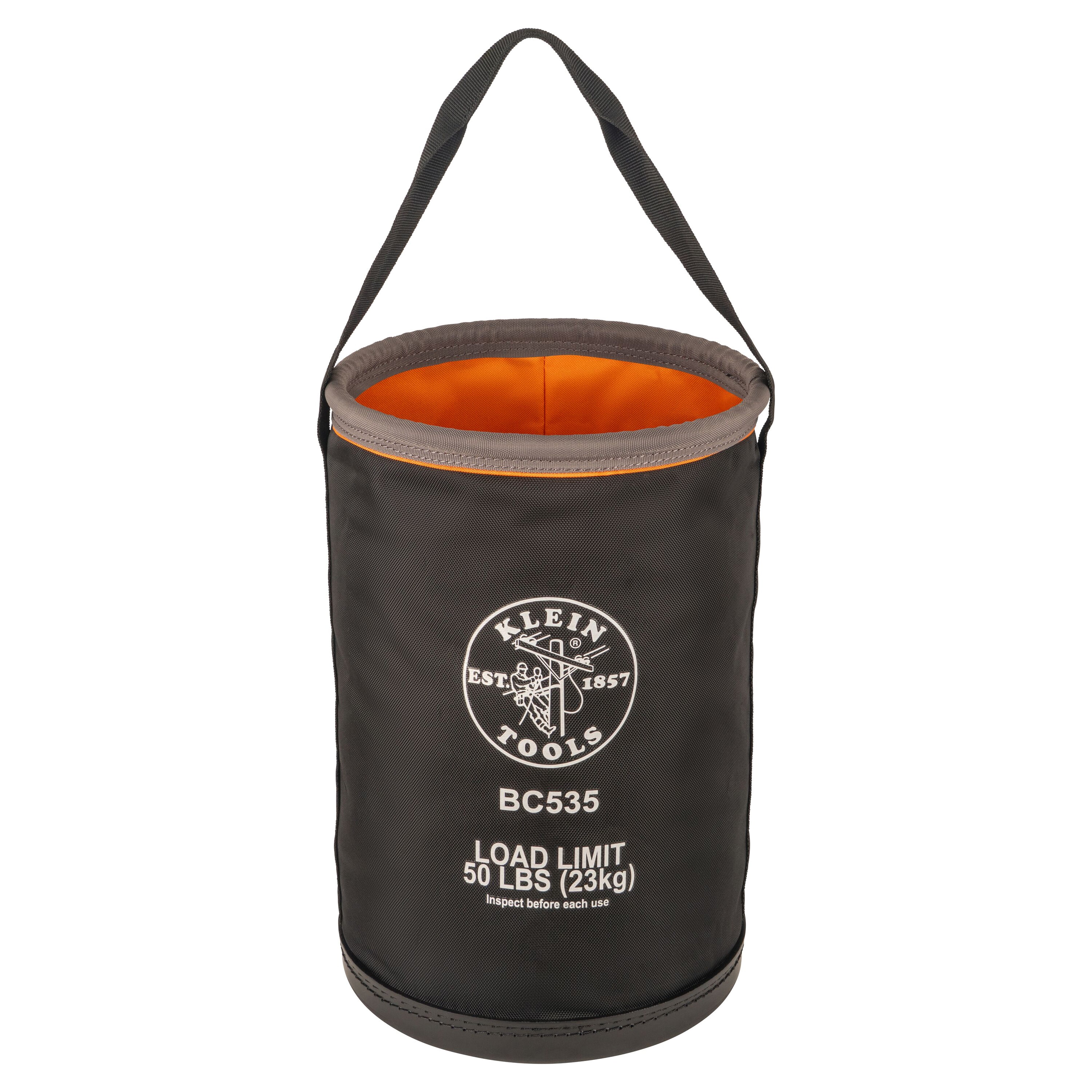 Klein BC535 Straight Bucket, 17-Inch Utility Bucket - Ace Tool Group - Ace Tool Group