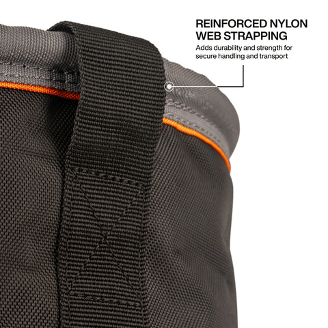 Klein BC535 Straight Bucket, 17-Inch Utility Bucket - Ace Tool Group - Ace Tool Group