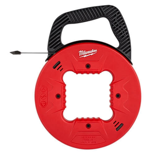 Milwaukee 48-22-4185 1/4 in. Steel Fish Tape, 100 ft. - Ace Tool Group - Milwaukee