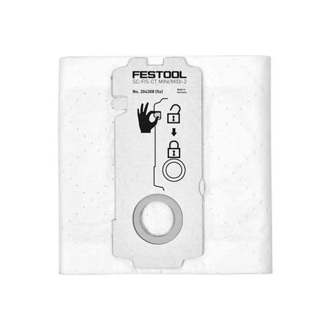 Festool 204308 SELFCLEAN Filter Bag - Ace Tool Group - Festool