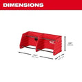 Milwaukee 48-22-8340 PACKOUT  Tool Rack 4 Pack - Ace Tool Group - Milwaukee