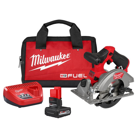 Milwaukee 2521-21HO M12 5-3/8 in. Circular Saw Kit - Ace Tool Group - Milwaukee