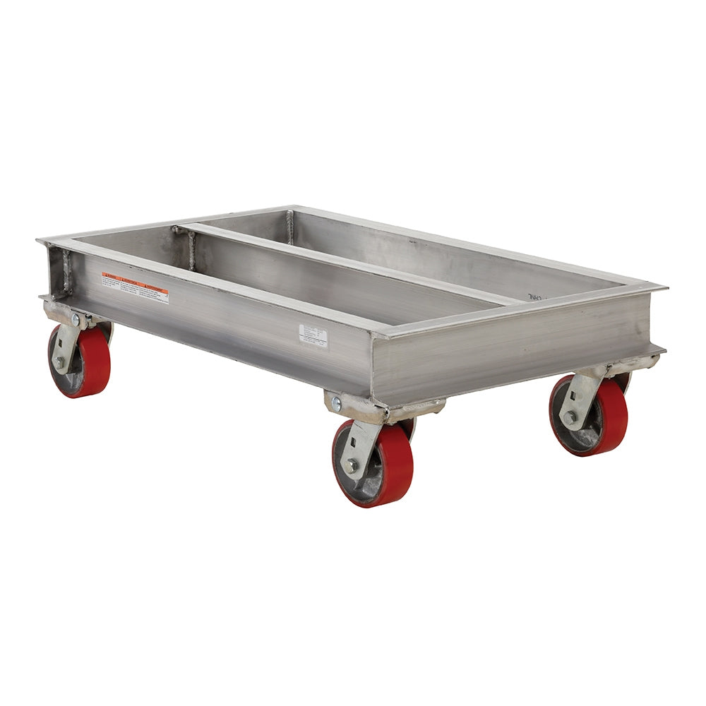 Vestil Aluminum Channel Dolly 900 Lb 21w X 30l - Ace Tool Group - Vestil