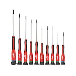 Milwaukee 48-22-2612 10PC PRECISION SCREWDRIVER KIT - Ace Tool Group - Milwaukee