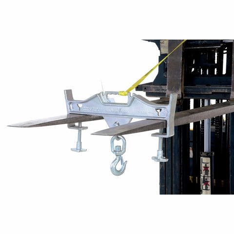 Vestil D-FORK-10-SL Hoisting Hook Double Swivel 10K Cap - Ace Tool Group - Vestil