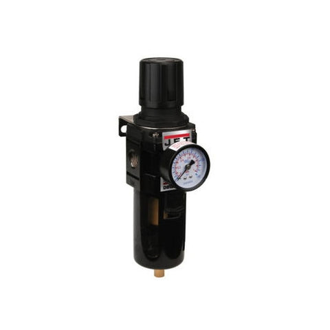 JET JFR-12 JFR-12, Air Filter/Regulator, 1/2 in. NPT Fittings - Ace Tool Group - JET