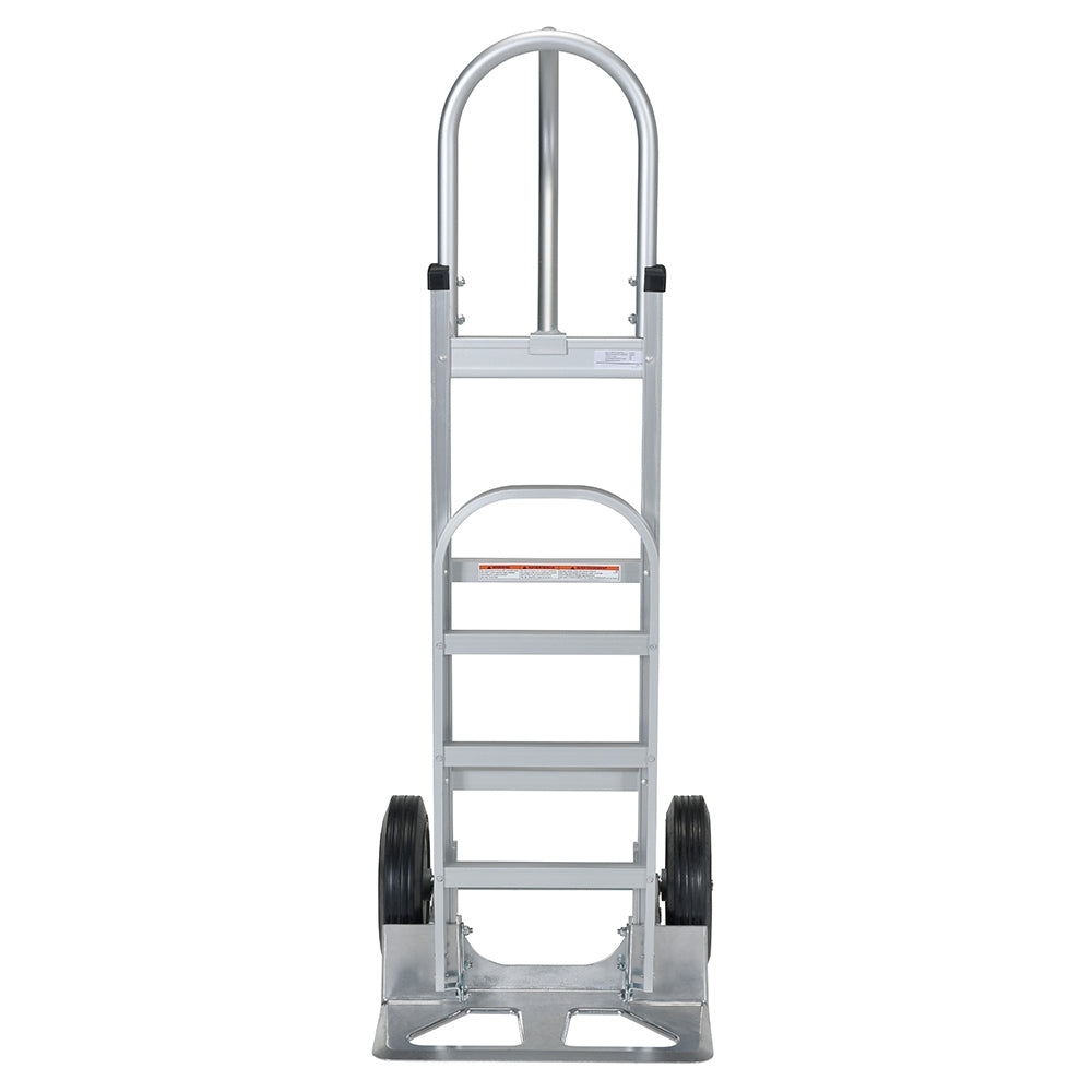 Vestil Aluminum P-Handle Hand Truck Hard Rubber - Ace Tool Group - Vestil
