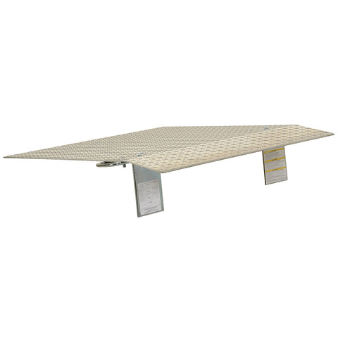 Vestil Aluminum Safety Railing 84 In Long - Ace Tool Group - Vestil