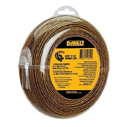 Dewalt Dwo1Dt915 144 Ft. Spool 0.095 In. Trimmer Line