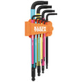Klein BLS9M Metric Hex Key Set, 9 Pc - Ace Tool Group - Klein