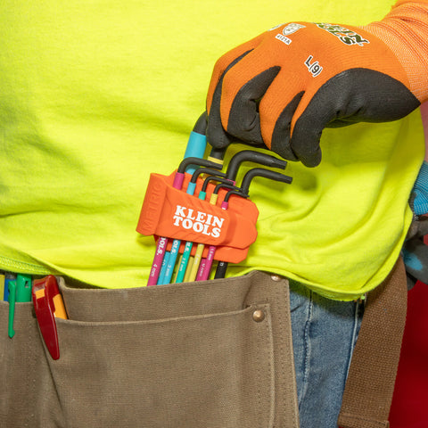 Klein BLS9M Metric Hex Key Set, 9 Pc - Ace Tool Group - Klein