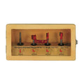 Freud Tools 4 Piece Undersized Plywood Bit Set (1/4" Shank) - Ace Tool Group - Freud