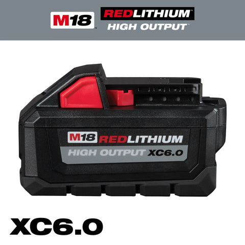 Milwaukee 48-11-1865 M18 RedLithium XC 6.0 Battery