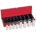 Klein Tools 65502 3/8" Drive Socket Wrench Set, 8 Pc - Ace Tool Group - Klein
