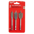 Milwaukee 48-27-0020 3 PC Stubby Flat Boring Set - Ace Tool Group - Milwaukee