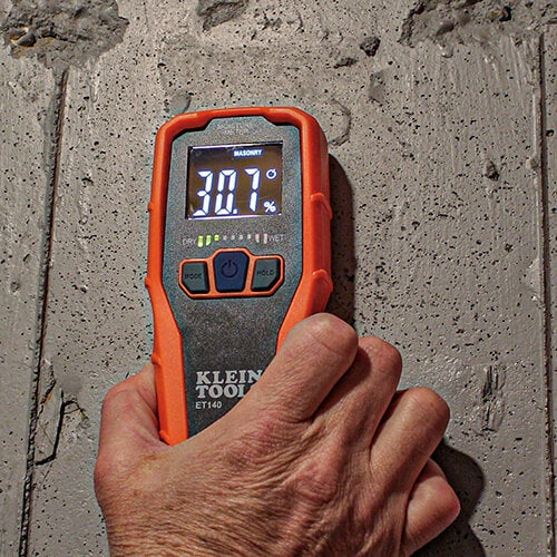 Klein Tools ET140 Moisture Meter, Pinless - Ace Tool Group - Klein
