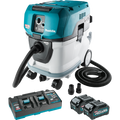 Makita 80V max (40V max X2) XGT 10Gal HEPA Vacuum Kit Wet & Dry w/ AWSÃ‚Â®, (4.0Ah) - Ace Tool Group - Makita