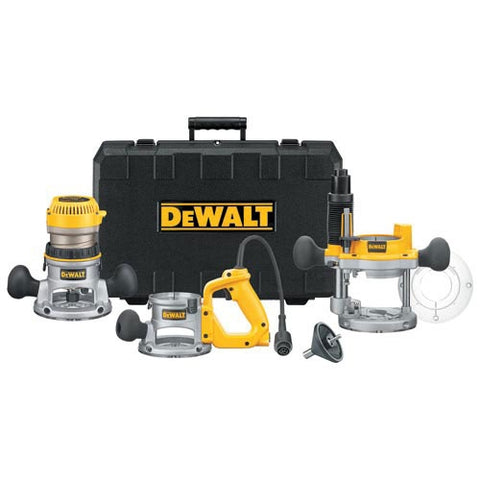 Dewalt Dw618B3 Heavy-Duty 2-1/4 Hp Three Base Router Kit - Ace Tool Group - DeWalt