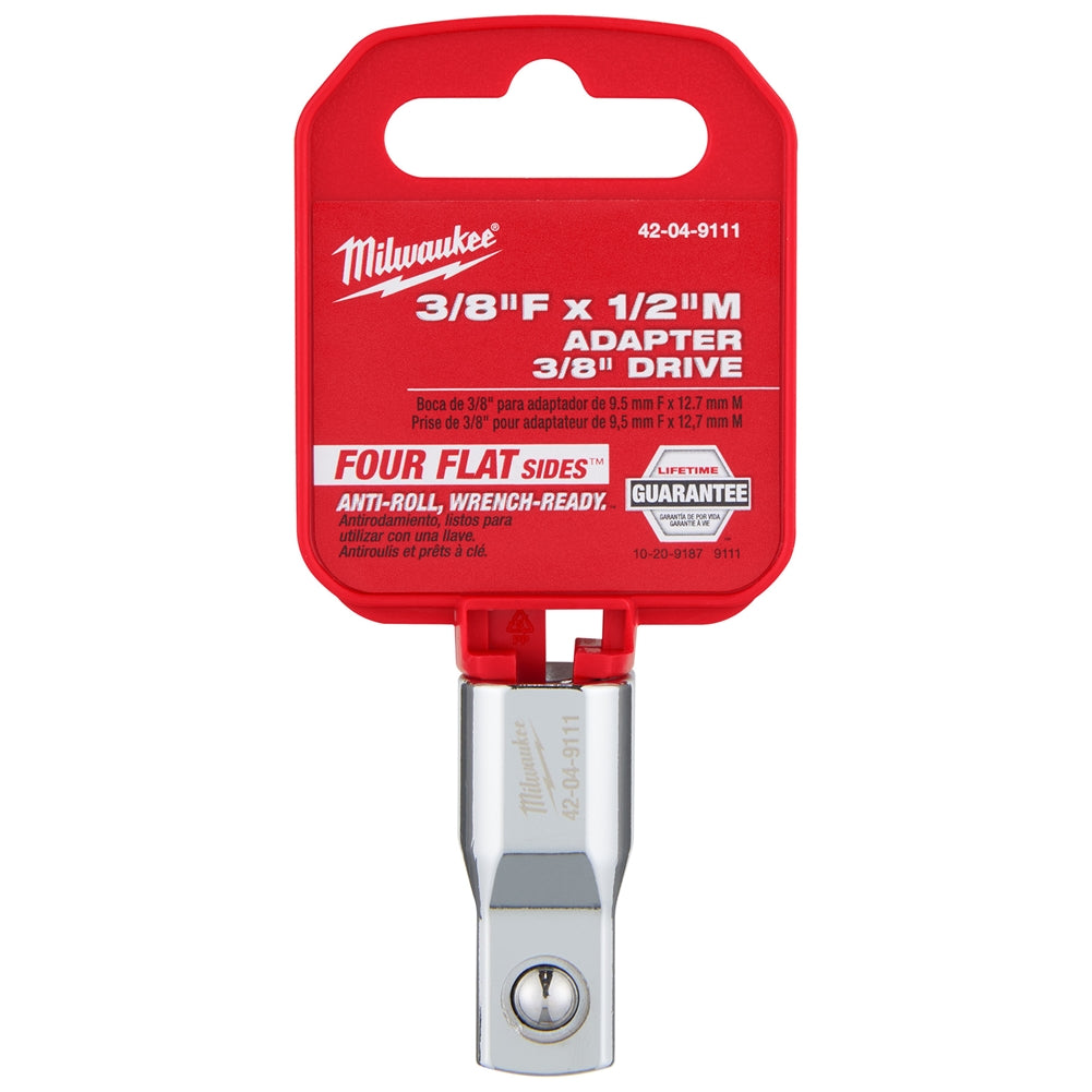 Milwaukee 42-04-9111 3/8" Drive 3/8"F X 1/2"M Adapter - Ace Tool Group - Milwaukee