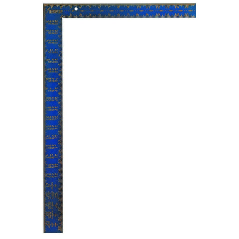 Irwin 1794447 Framing Square Hi-Contrast Aluminum 16-Inch By 24-Inch ( Blue - Ace Tool Group - Irwin