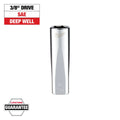 Milwaukee 45-35-5000 3/8 in. Drive 1/2 in. SAE 6-Point Deep Socket - Ace Tool Group - Milwaukee