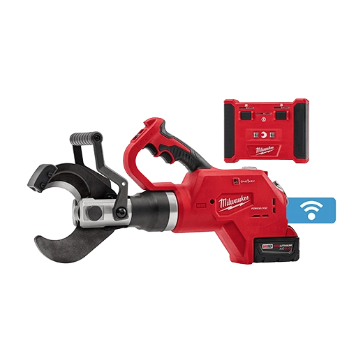 Milwaukee 2776R-21 M18 FORCE LOGIC 3" UNDERGROUND CABLE CUTTER WITH WIRELESS REMOTE - Ace Tool Group - Milwaukee