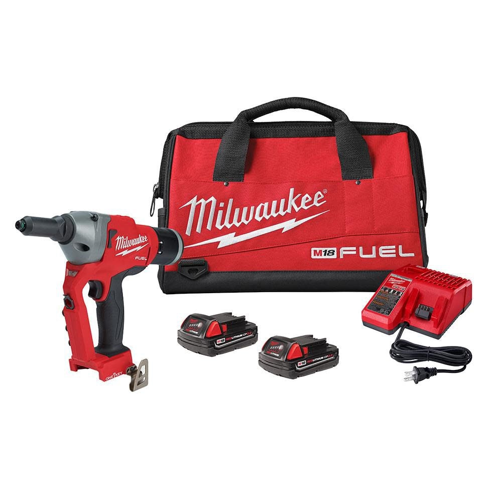 Milwaukee 2660-22CT M18 FUEL 1/4" Blind Rivet Tool w/ ONE-KEY Kit - Ace Tool Group - Milwaukee