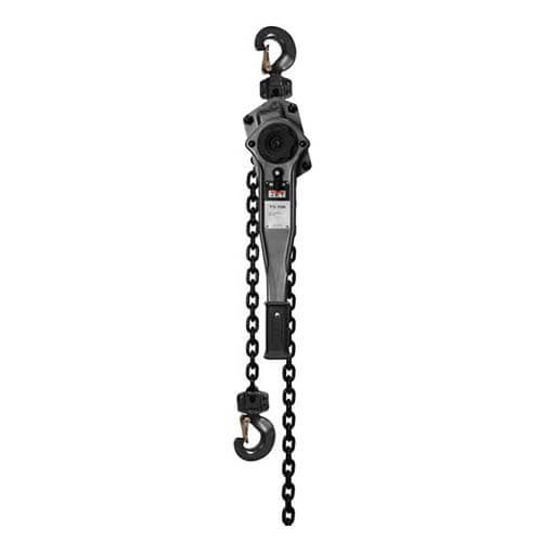 JET 287701 JLP-A 1-1/2T Lever Hoist, 10 ft. Lift and Shipyard Hooks - Ace Tool Group - JET