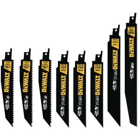 Dewalt Dwa4101 8 Piece 2X Reciprocating Blade Set With Toughcase - Ace Tool Group - DeWalt